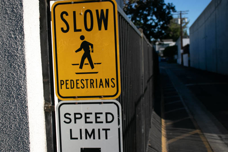 Pedestrian Injured in Crash on Brigham Rd
