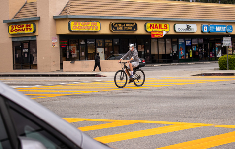 Bicyclist Hurt in Crash at Sunset Blvd & Daybreak Dr