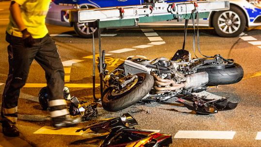Motorcycle Crash With Injuries Near Lava Beds in St. George, UT