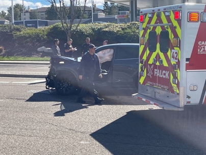 Two Injured After Pursuit Crash Near 500 West in Salt Lake City, UT