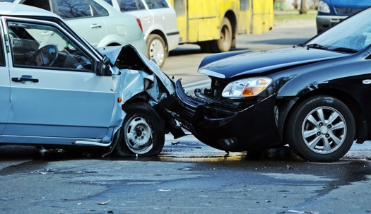 Two Hurt After Car Hits Wall on Columbus St